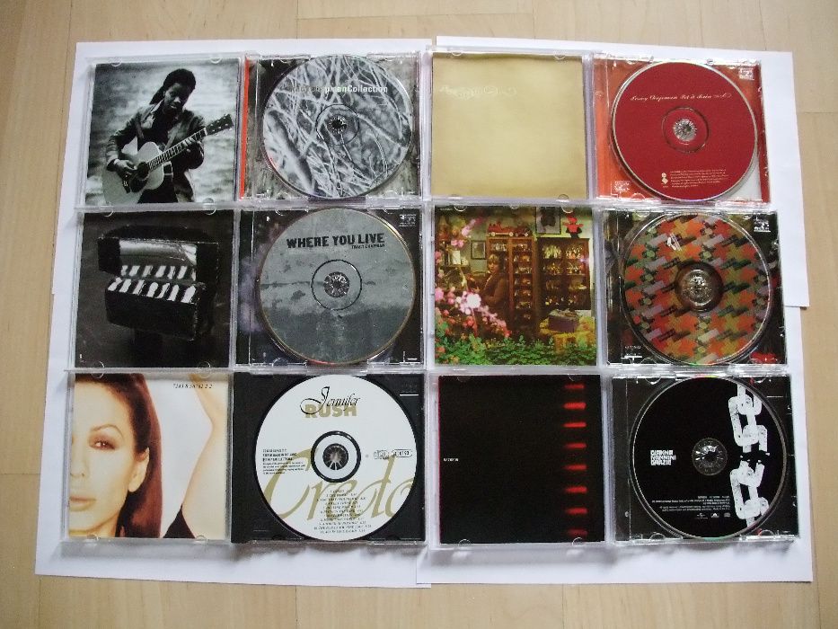 Фирменные cd Tracy Chapman Badly Drawn Boy Jovanotti