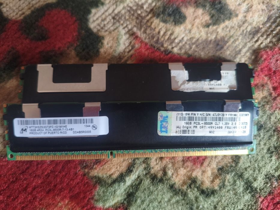 32 Gb ddr3 (2/16) серверная