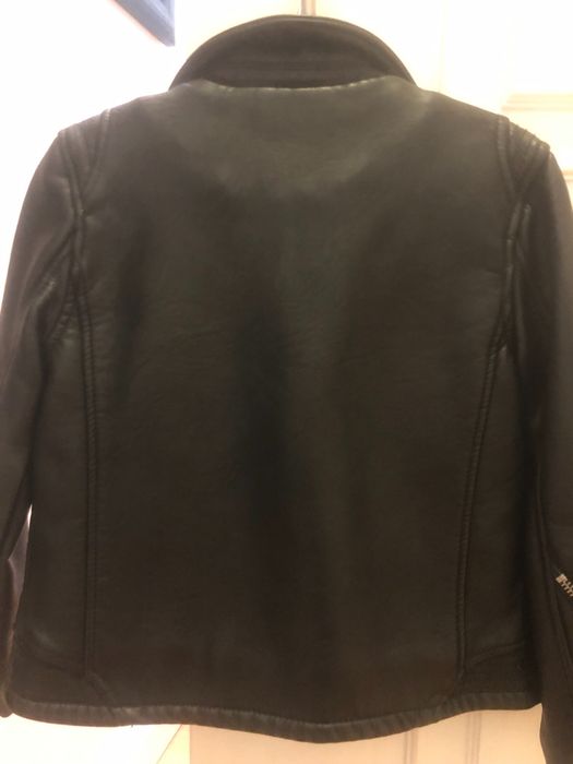 Blusão tipo pele, Zara Kids