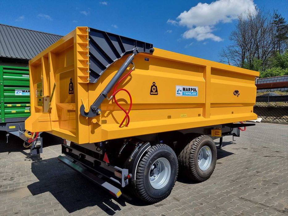 MARPOL -TRAILER Przyczepa Tandem 10 TON