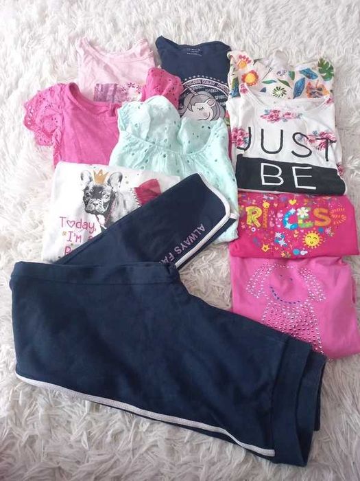 Lot 10 peças roupa menina 8-10 anos