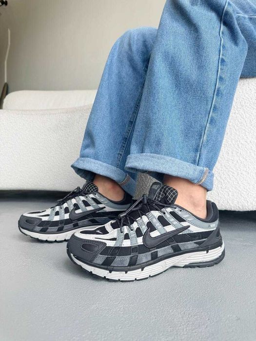 Nike P-6000 | Black Grey Blue кросівки 39–45 | Склад Львів
