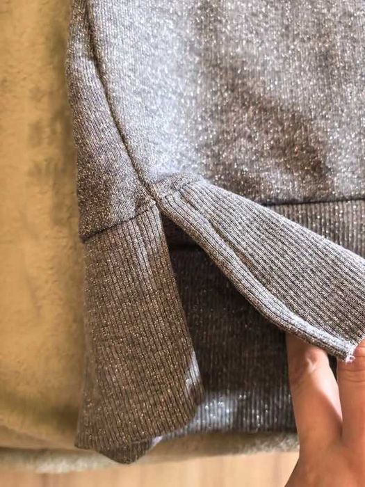 sukienka dresowa oversize