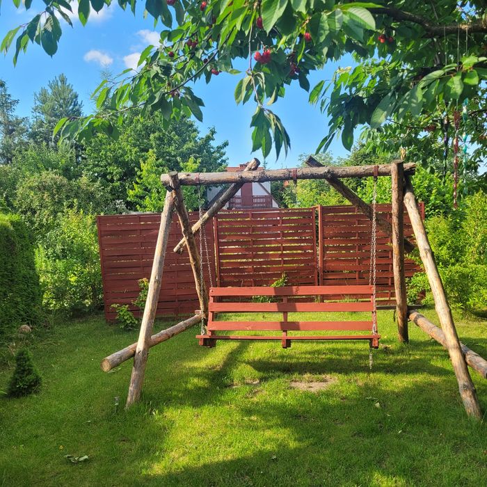 Działka  z altaną ROD