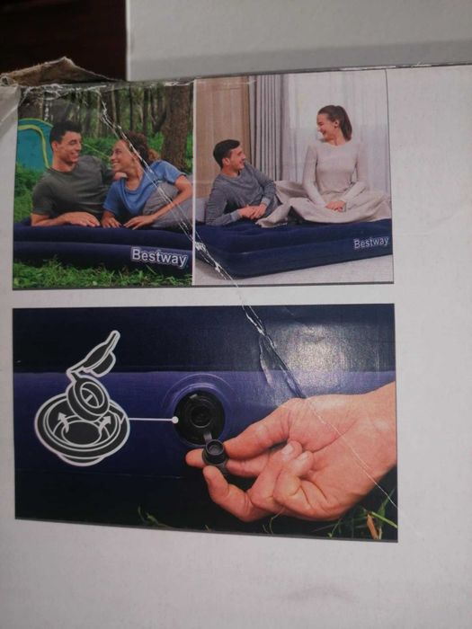 Colchão insuflável de casal