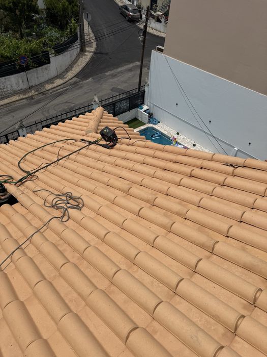 Lavagem e islolamento de telahados