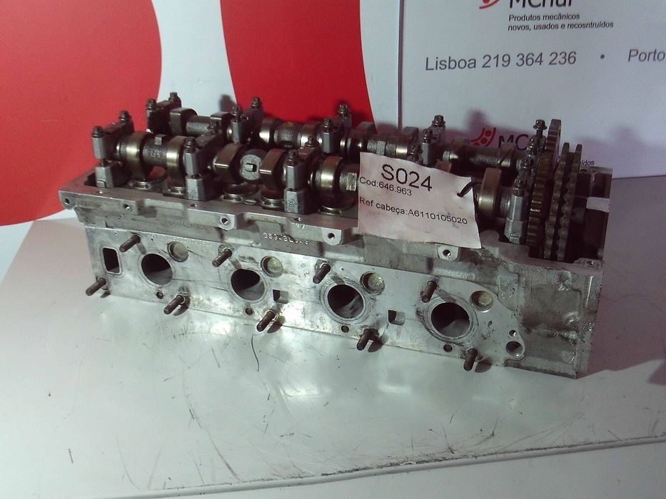Cabeça De Motor Mercedes Sprinter 06->> Ref: A6110105020