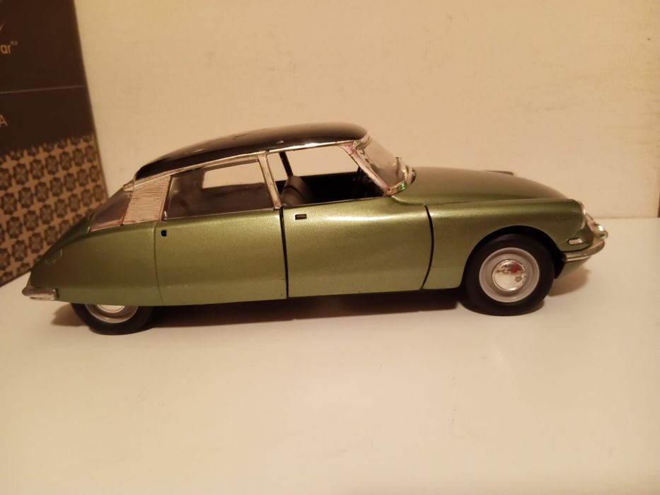 Miniatura 1/18 Citroën 1963, coleção carro.