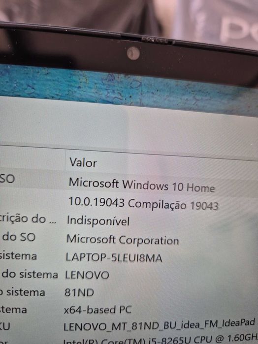 Lenovo S540 processador i5-8265, em excelente estado