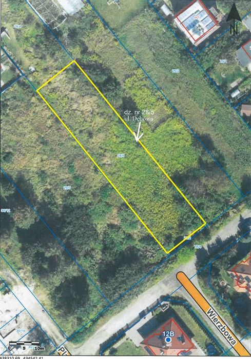 Działka niezabudowana o pow. 0,01133 ha - Kalisz, ul. Dębowa