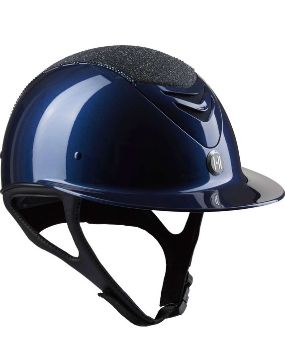 Kask jezdziecki OneK Avance Błyszczący brokat Swarovski  roz M , 55-56