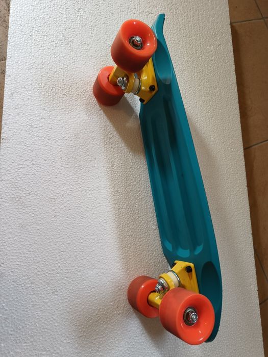 Deskorolka Oxelo Yamba 100 Blue Corail Decathlon