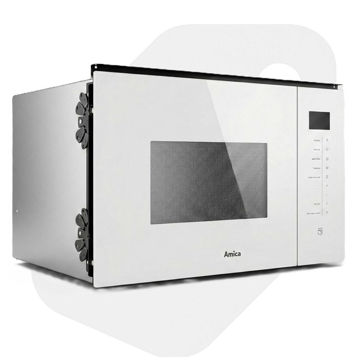 Kuchenka mikrofalowa Amica AMMB25E2SGW 25L 900W GRILL OUTLET 19AH42