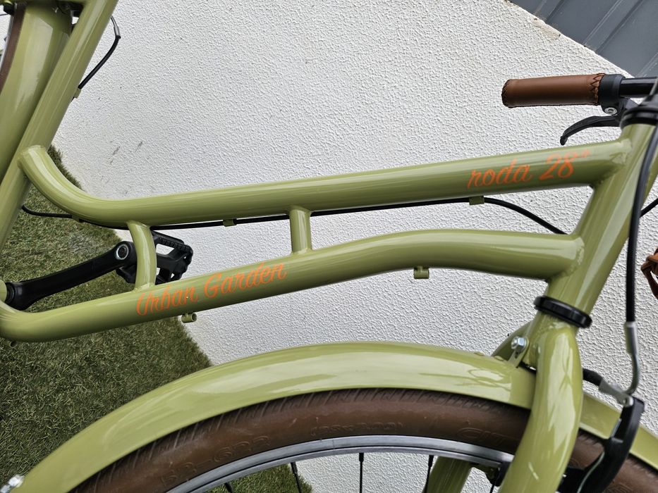 Bicicleta de cidade urban garden