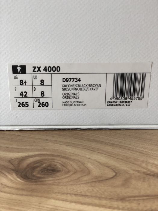 、 Adidas ZX 8000 Golf (FZ4412) - Shade Studios