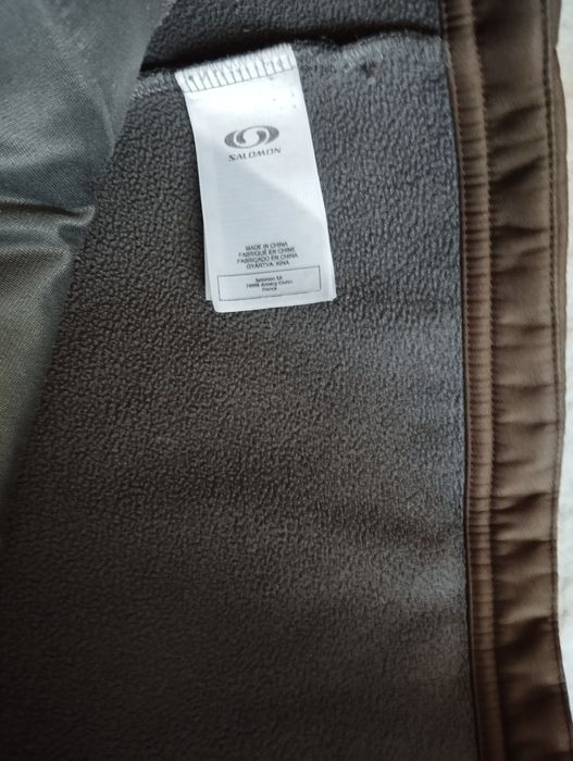 Kurtka bluza Softshell Salomon l 40 ocieplana