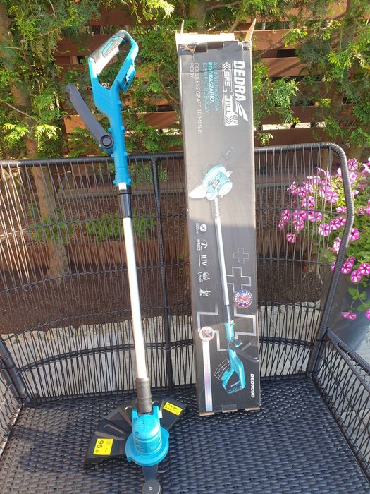 Podkaszarka akumulatorowa Dedra DED 7090 i akumulator Dedra 18V 4Ah