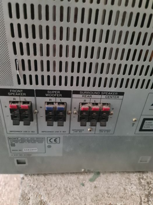 Aparelhagem  sony   LBT  N 555AV