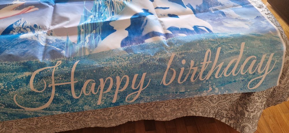 Poster em vinil frozen 2metros