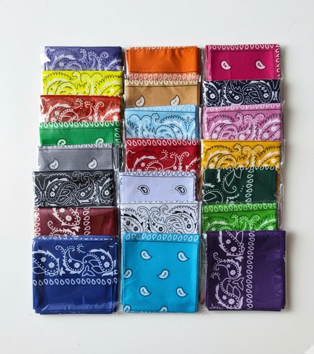 Бандана, косинка, різні кольори