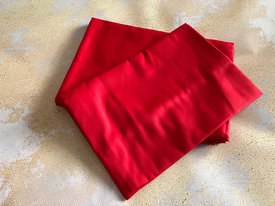 Satyna 100% bawełna 207cm szerokość. Tkanina