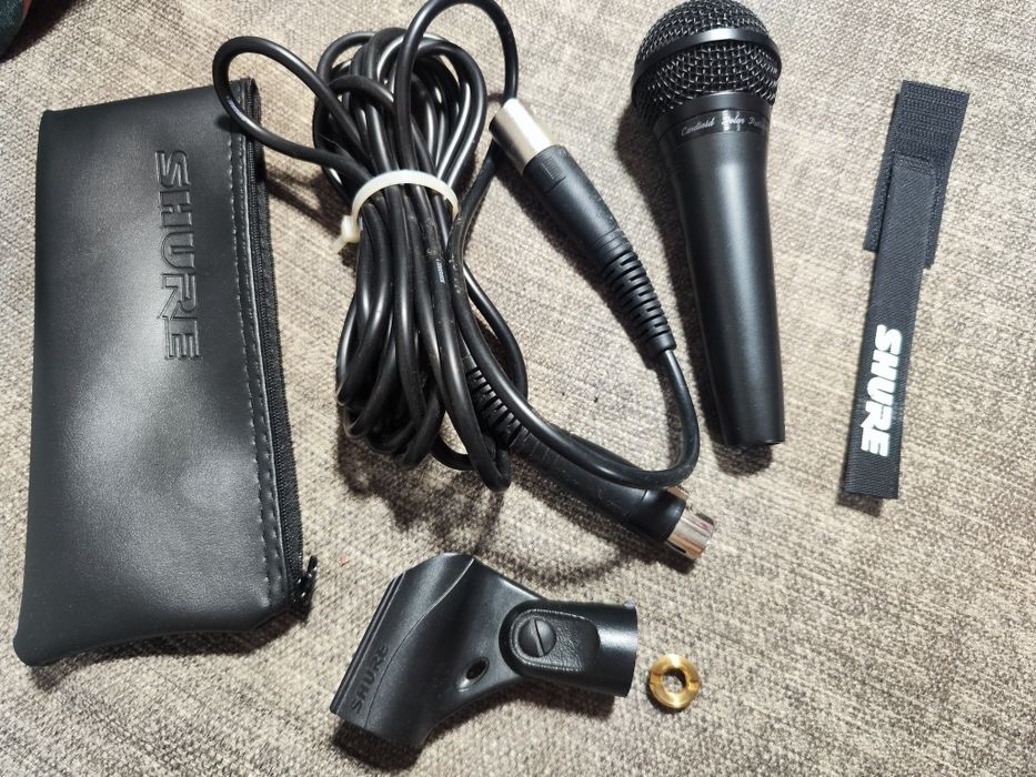 Shure PGA58-XLR – Microfone Vocal Profissional – Como Novo