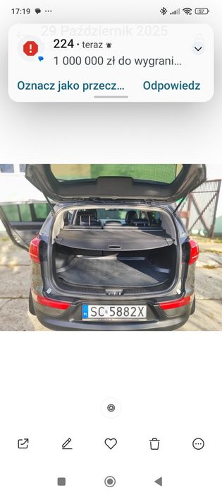 Kia Sportage lll 2.0 CRDI*136km*XL FULL* Szyberdach*Skóra*