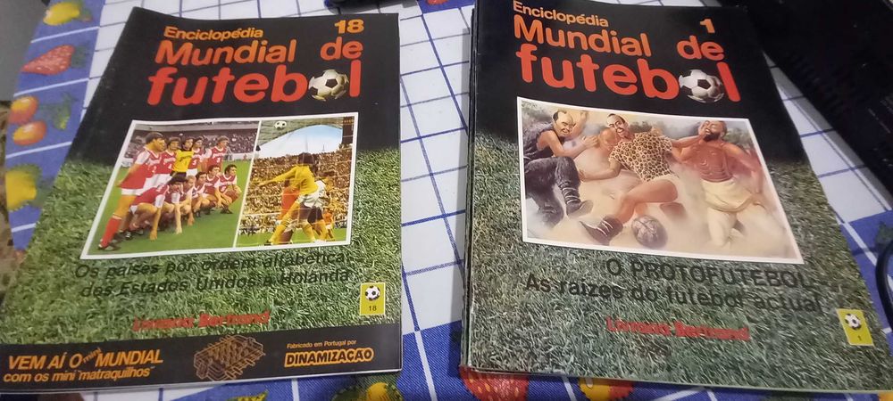 Enciclopédia Mundial Futebol anos 70/80/90  - 29 Livros !!!