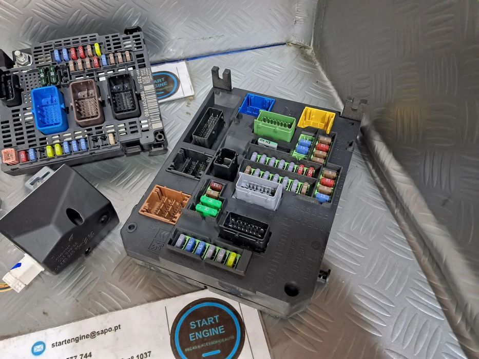 Conjunto Kit chave e mobilizador BSI centralina Citroen C4 Picasso II