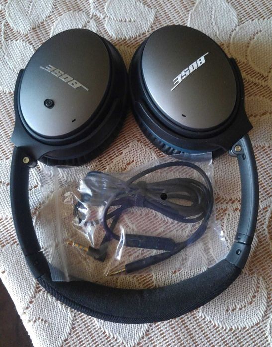 Bose Quiet comfort 25 wyciszenie szumów