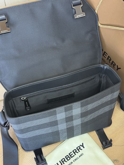 Burberry Black Small Wright Bag
