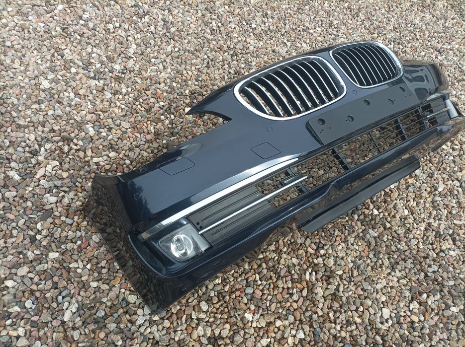 BMW F01 F02 przedni zderzak kompletny LIFT  IMPERIAL BLUE