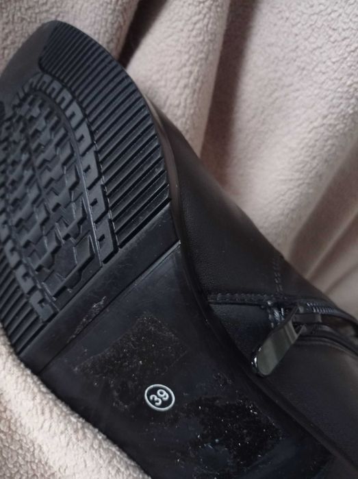 Ботинки/сапоги кожаные 39