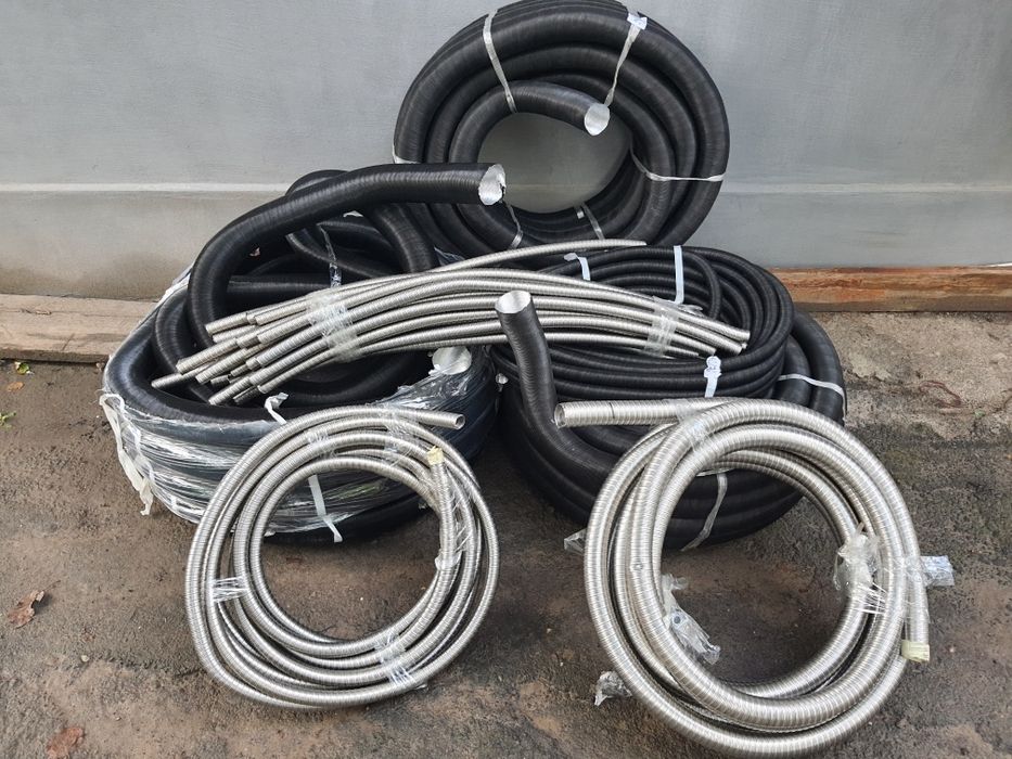 Гофра, абгаз на вихлоп на автономку 22, 24 гофрофольга на  25,40,60,75