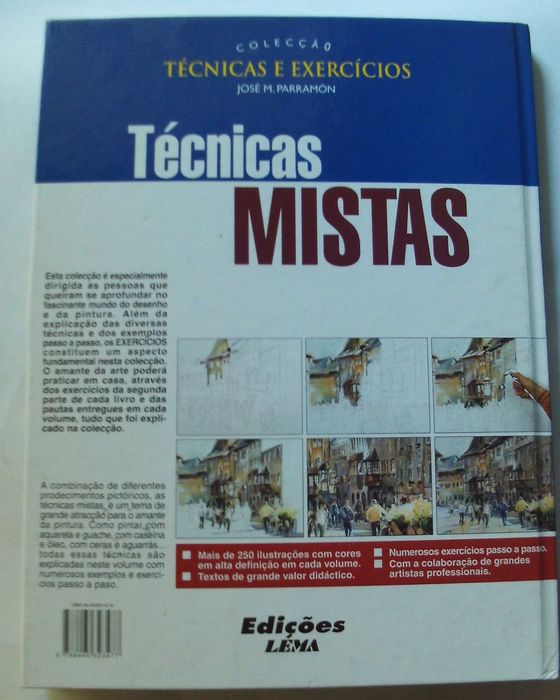 Livro- Técnicas Mistas- técnicas sobre desenho e  pintura