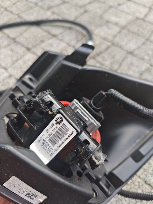 Clio V halogen lewy + kratka i mocowanie