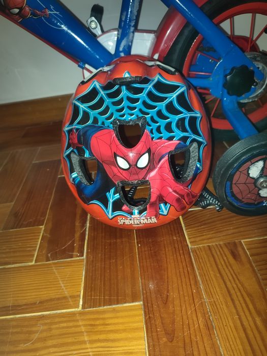 Bicicleta homem aranha