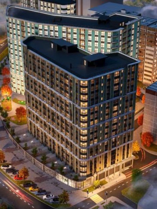 1 кім квартира по акції в новому кварталі міста біля річки та озера_OL