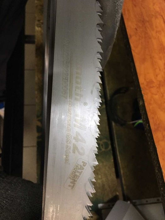 Armoth Bimetal, біметалеві пили для пилорам, стрічкові пили