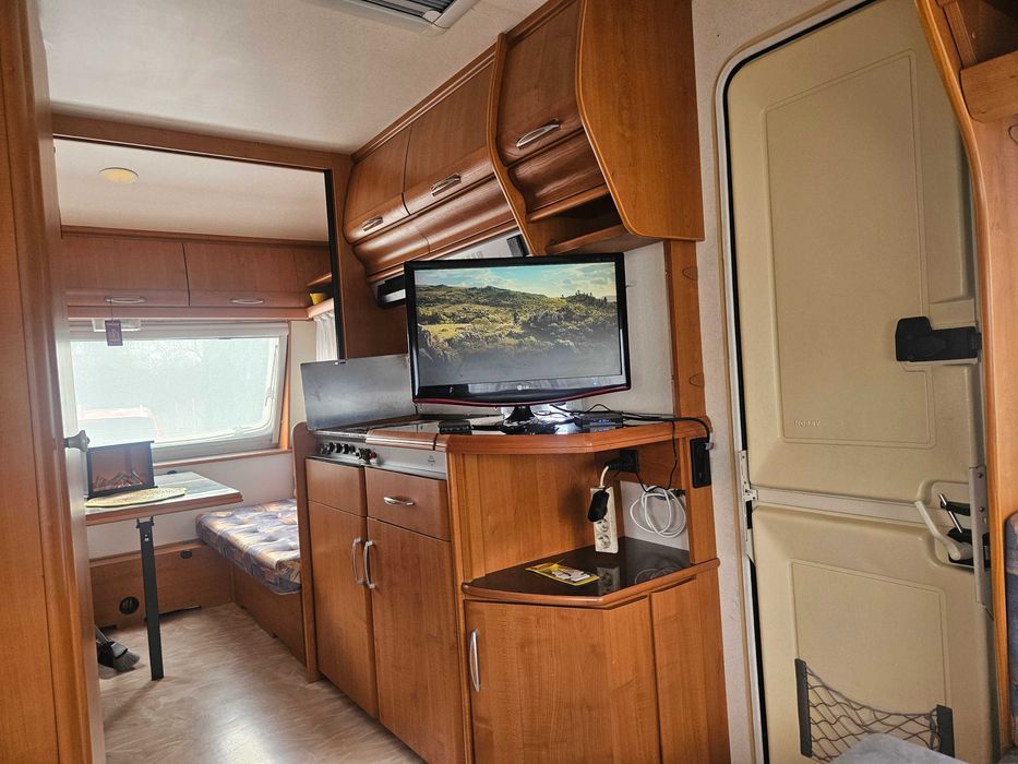 Wynajem przyczepy kempingowej hobby