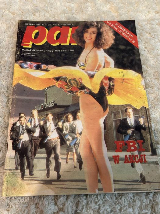 Czasopismo PAN rok 1991 magazyn erotyczny