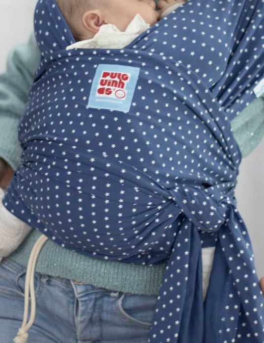 Sling Quick Wrap - riscas cinza