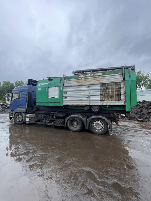 Komptech crambo 5000 niscczarka dwuwalowa