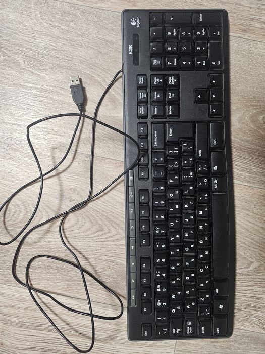 Клавіатура дротова  Logitech К200