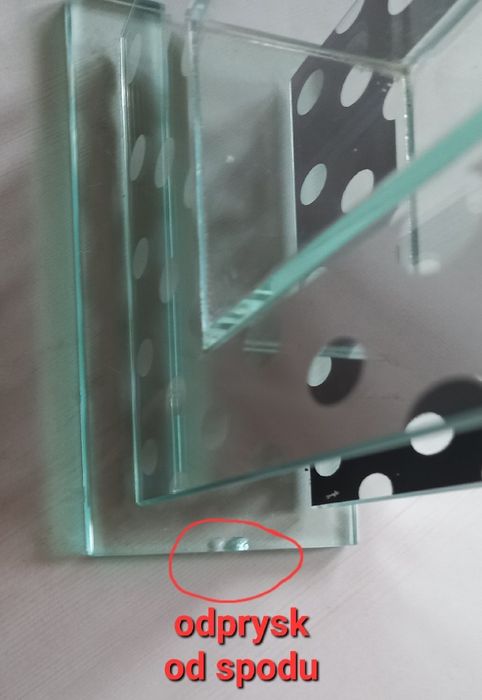 Wazon glamour designerski lustrzany Lux wysokość 45cm Made in U.S.A