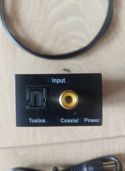 Konwerter audio Bluetooth. Dzwięk z tv i tekefonu przez wzmacniacz.