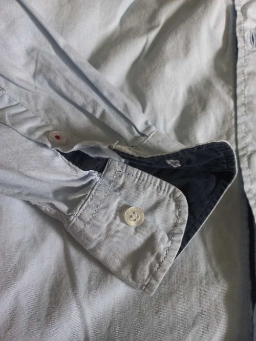 Koszula dziecięca wizytowa elegancka Komunia wesele apel 152 cm błękit