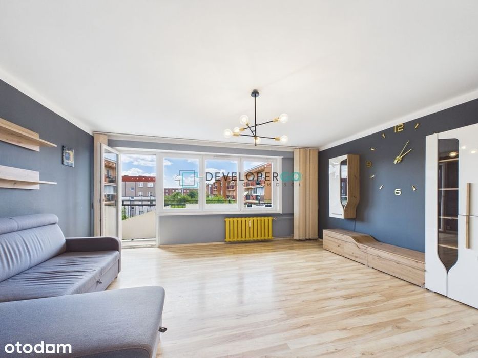71,5 m² słoneczne, 3 piętro, 4 pokoje | Konieczki