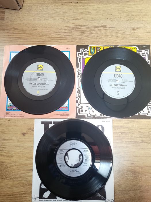 UB 40-3×singiel winyl