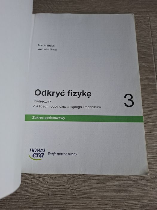 Odkryć fizykę 3 ( stan bardzo dobry)